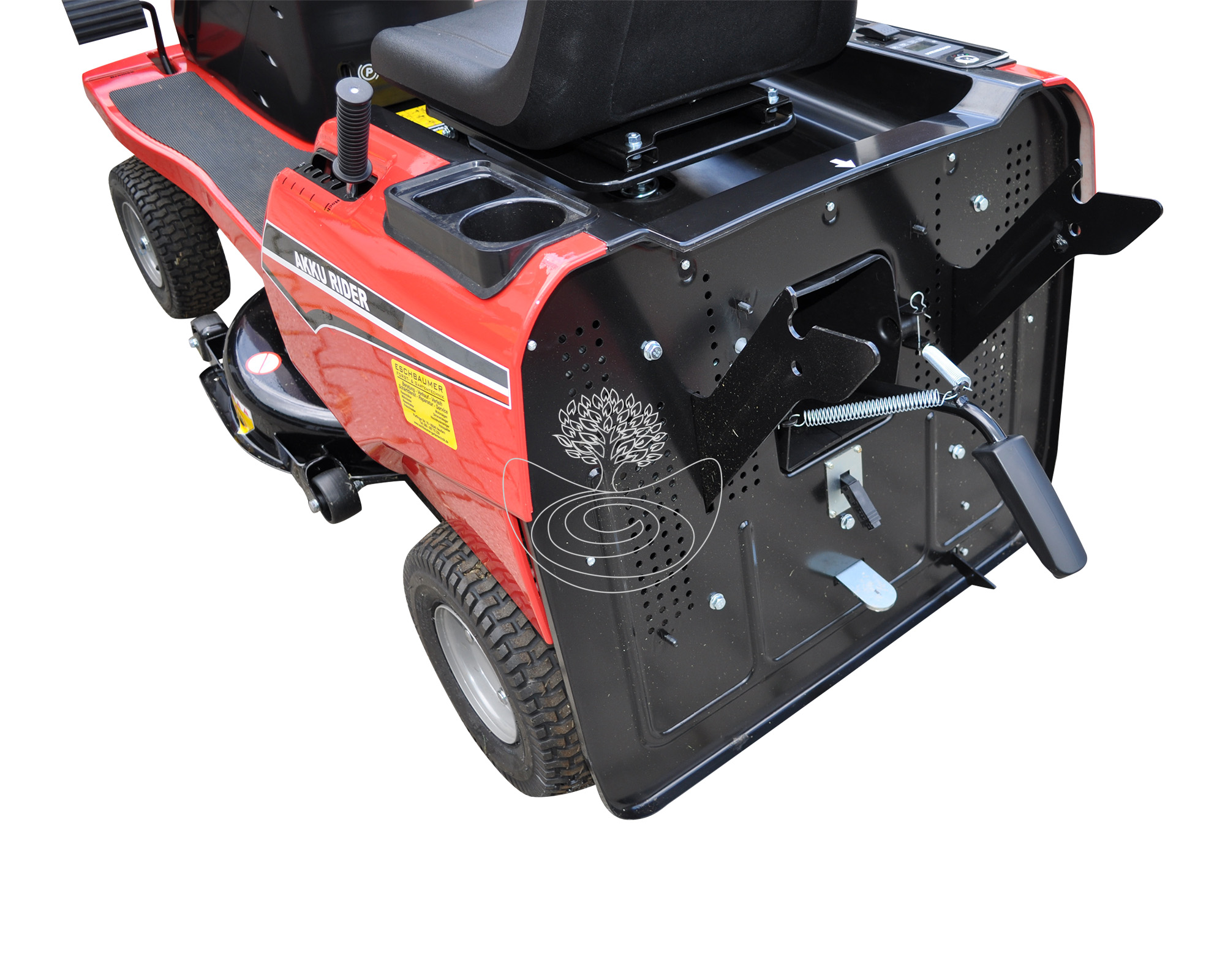 Weibang WB 81 E C AKKU Aufsitzrasenmäher Rider Mulchkeil