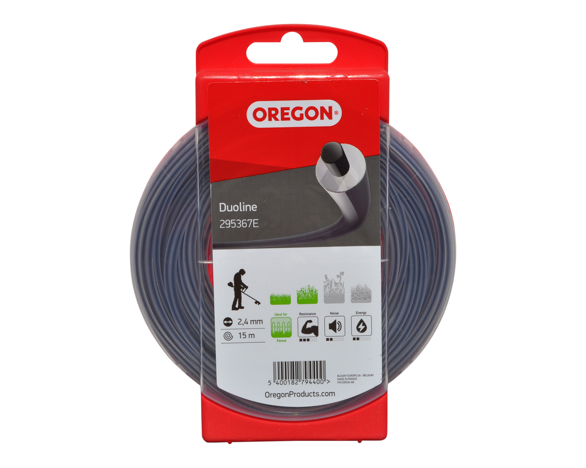 Oregon Nylium "Alu" Profi Mähfaden 2,4mm x 15m