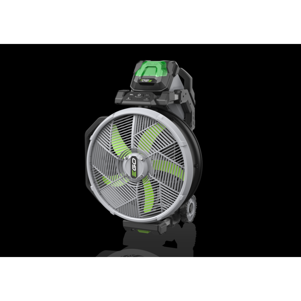 EGO Ventilator mit Verdunstungskühlung FN1800E-K1252 Kit - inkl. Akku und Ladegerät