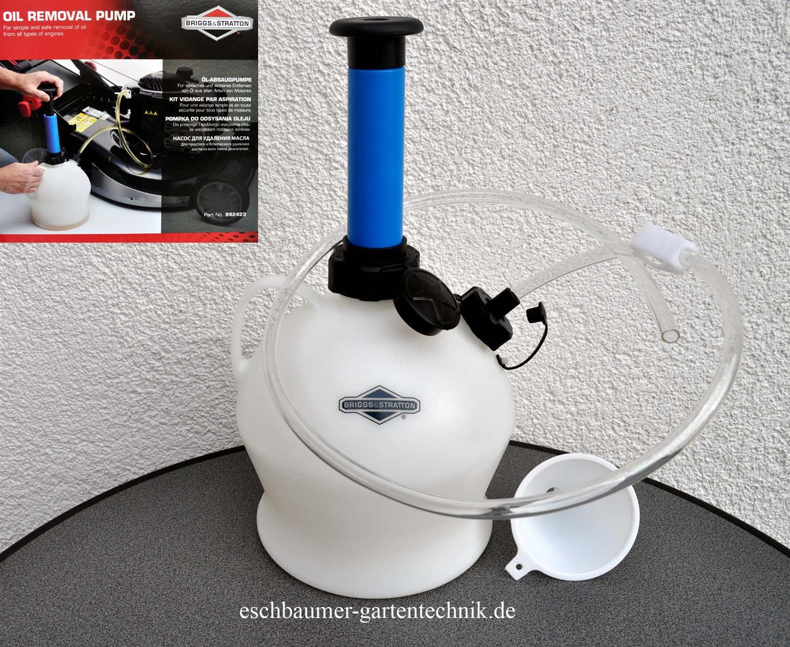 Briggs & Stratton Ölabsaugpumpe