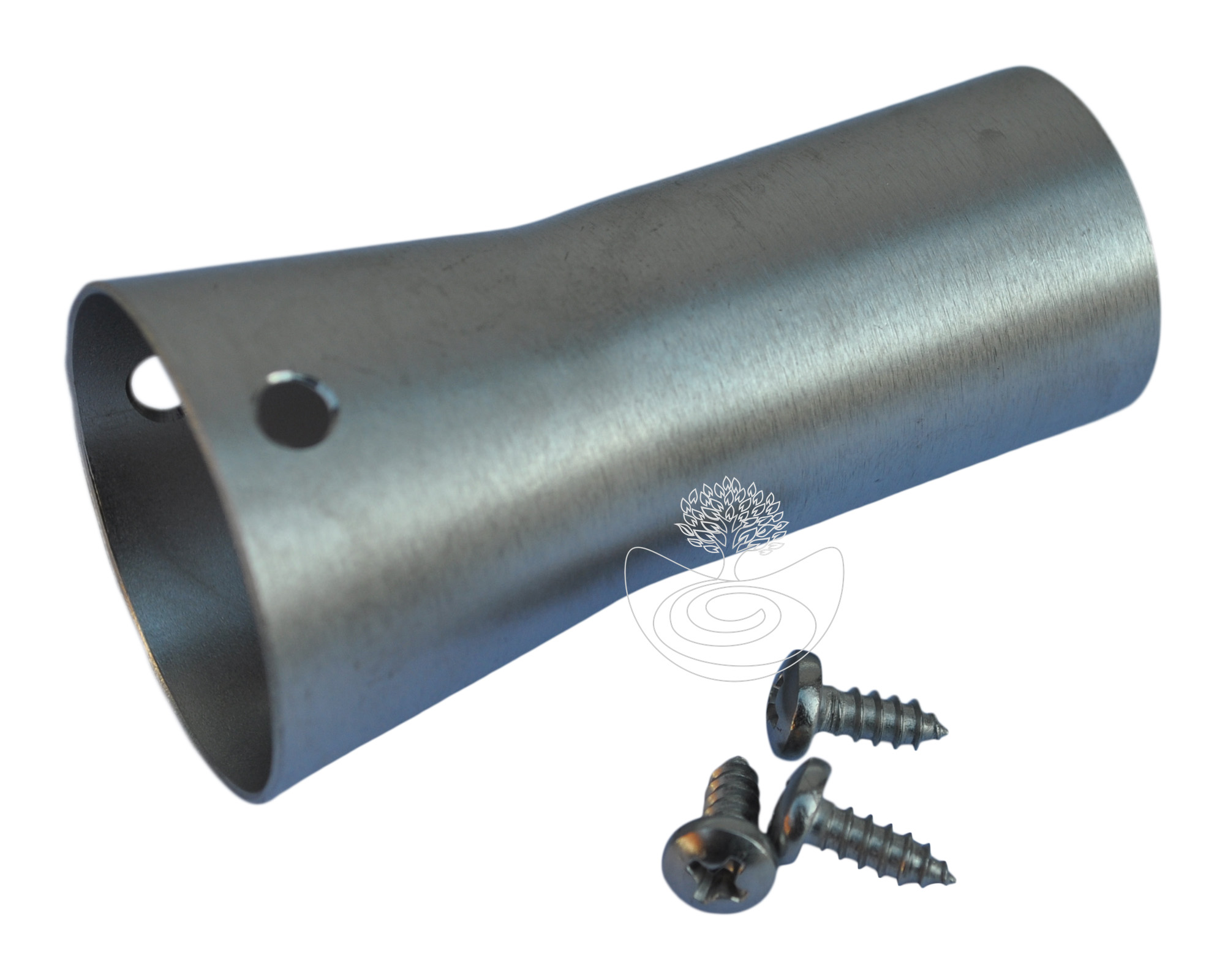 Esche Anschlußflansch (Edelstahl) für Edelstahl-Abgasschlauch (z.B.EU10i) Made in Germany