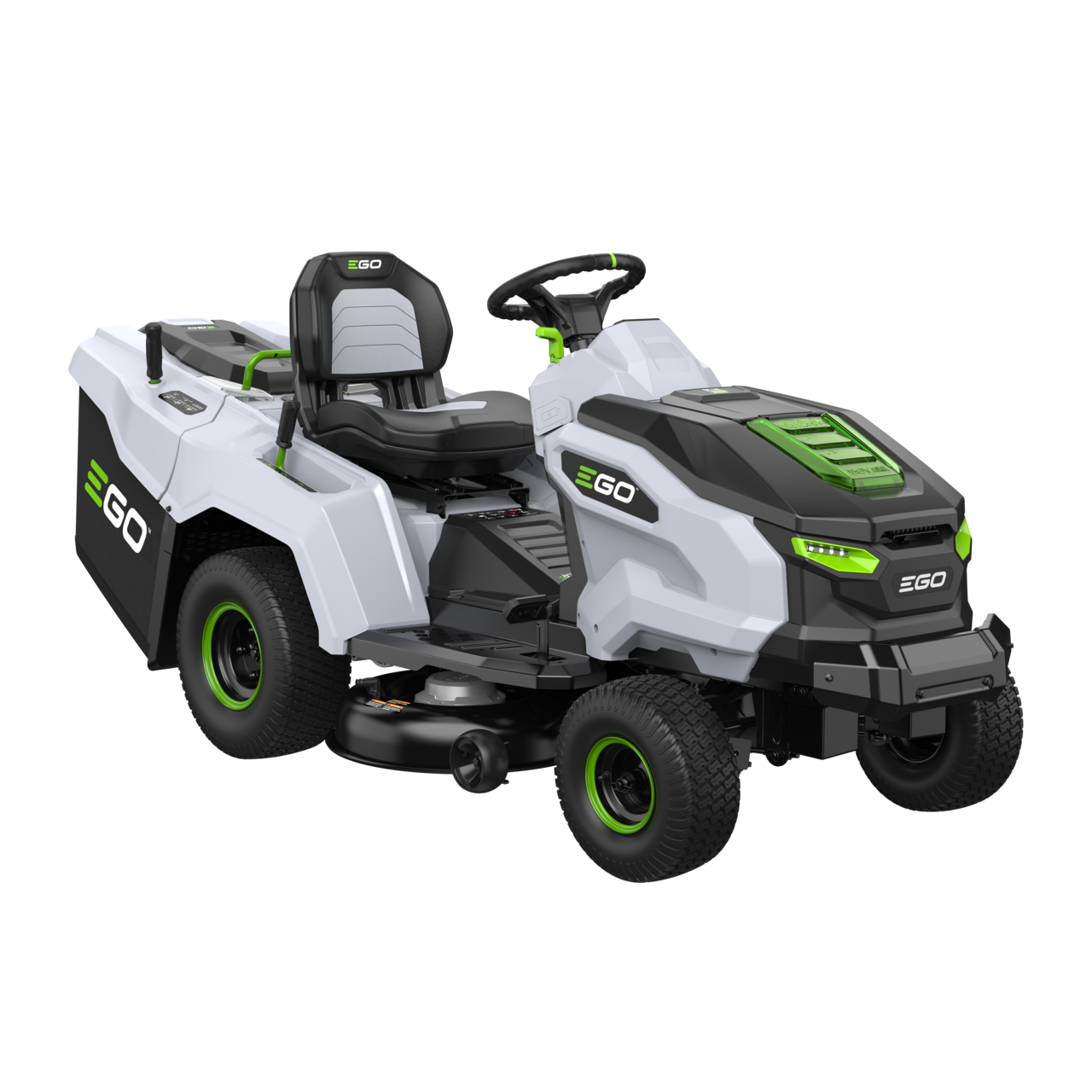 EGO Heckauswerfer-Aufsitzmäher TR3801E-B