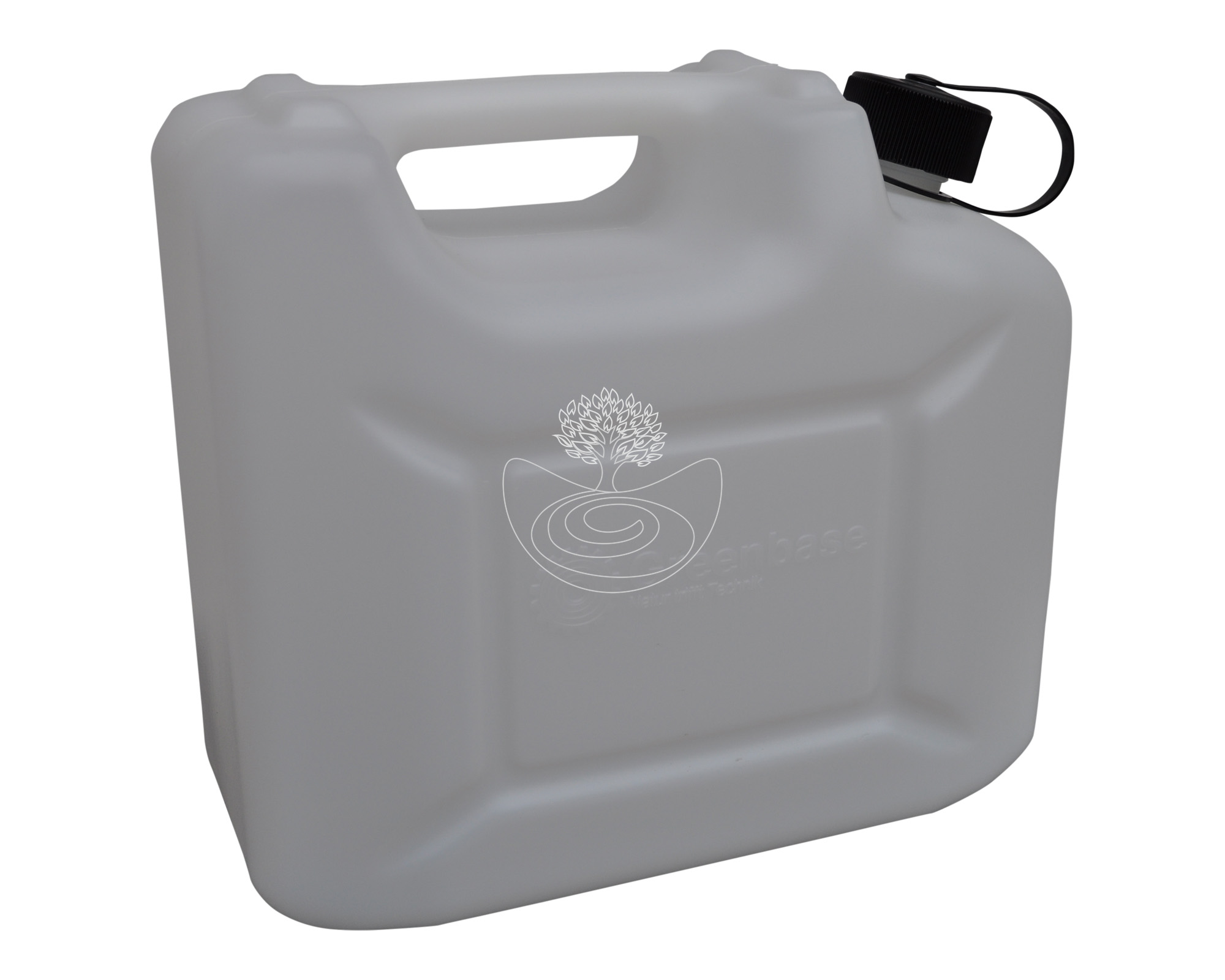 Benzinkanister Greenbase Transparent 10l mit Auslaufrohr