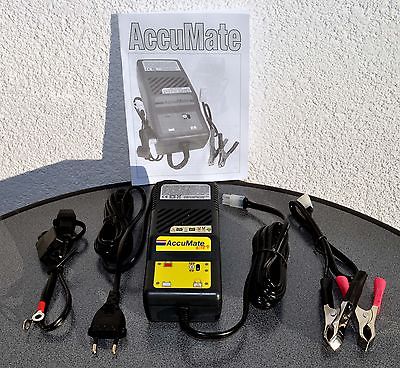 AccuMate Profi Lade- & Erhaltungsladegerät 6V 12V