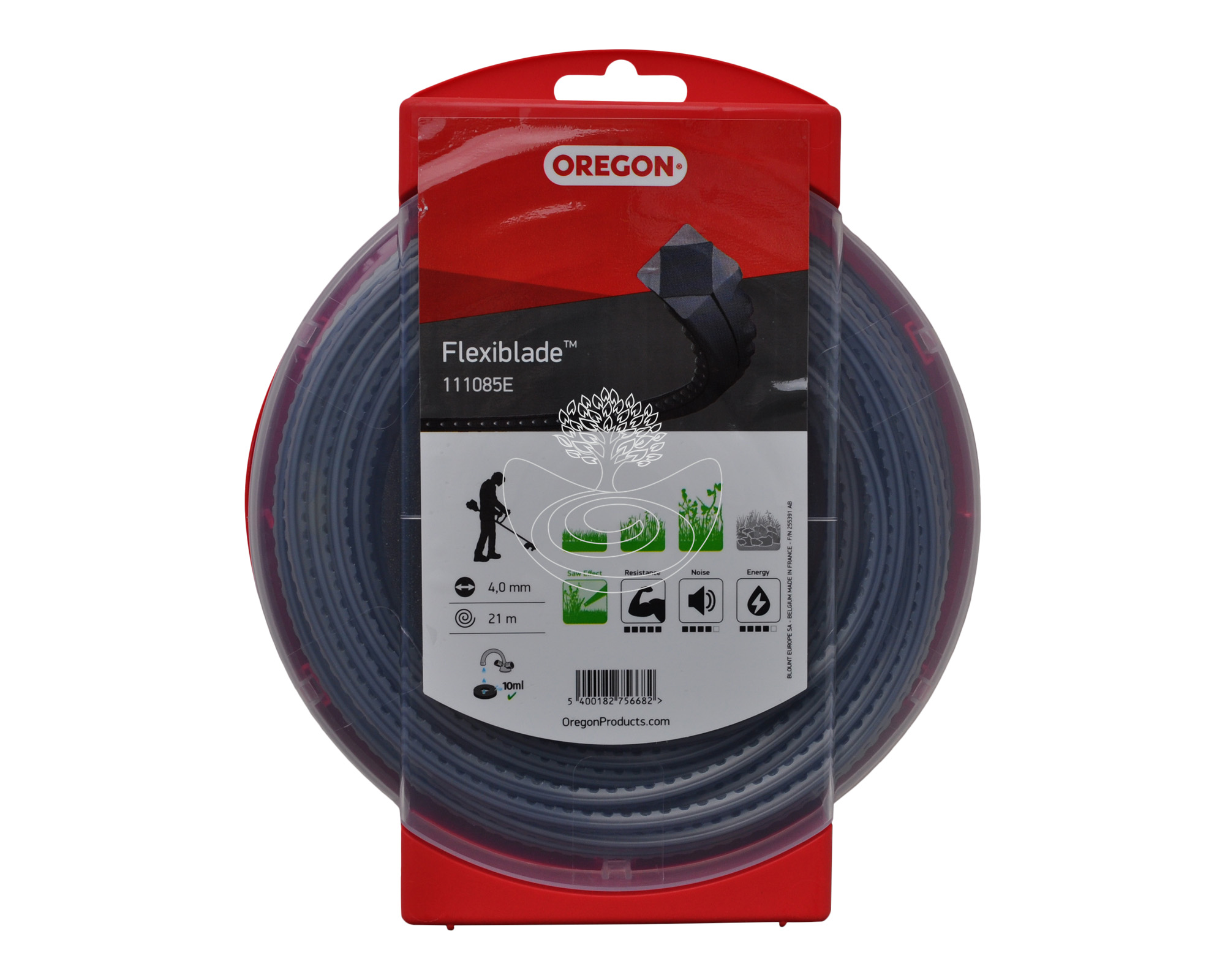 Oregon Flexi Blade Profi Mähfaden 4,0mm x21m Neu