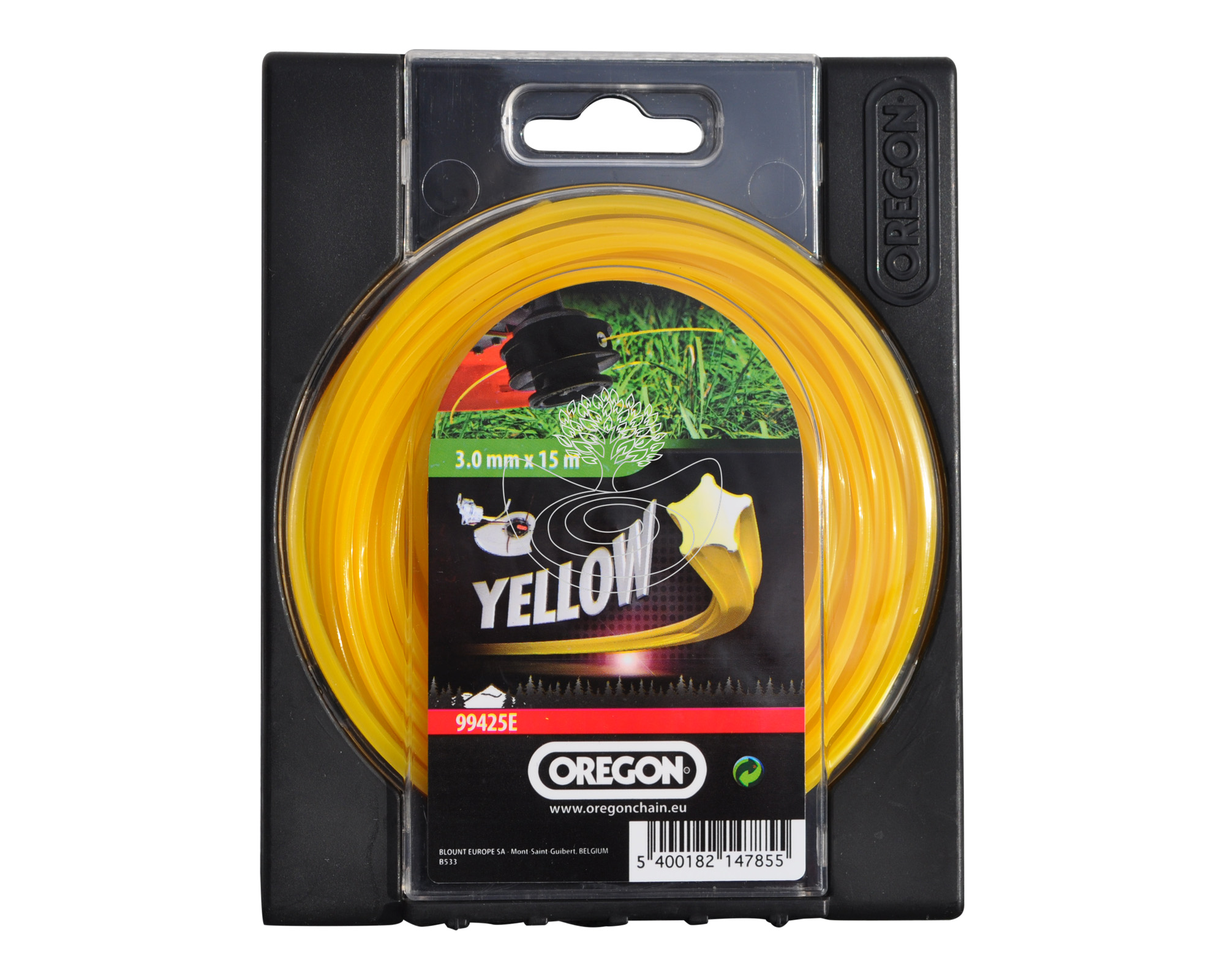 Oregon Yellow Starline Mähfaden 3,0mm x 15m