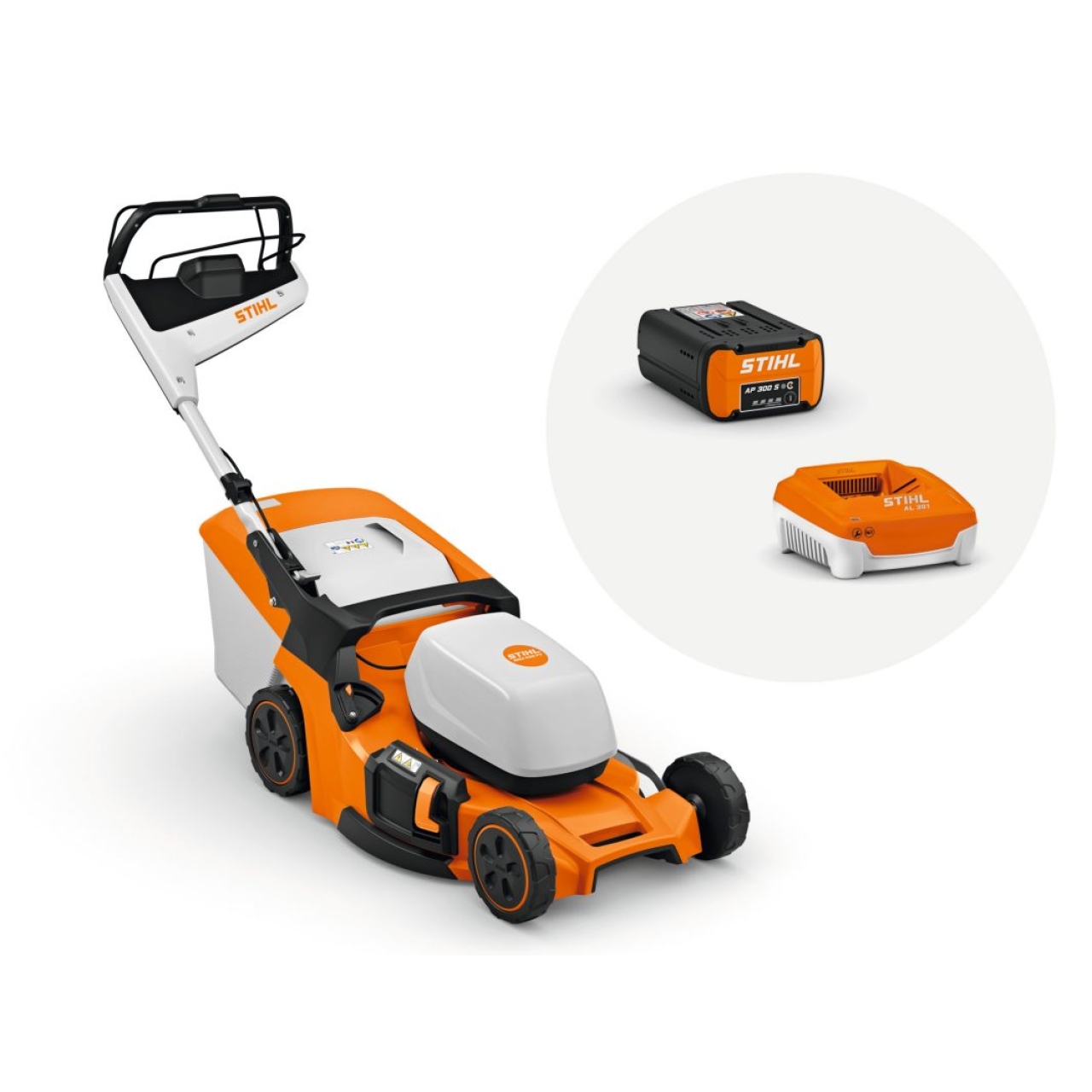 Stihl Akku-Rasenmäher RMA 453 PV Set