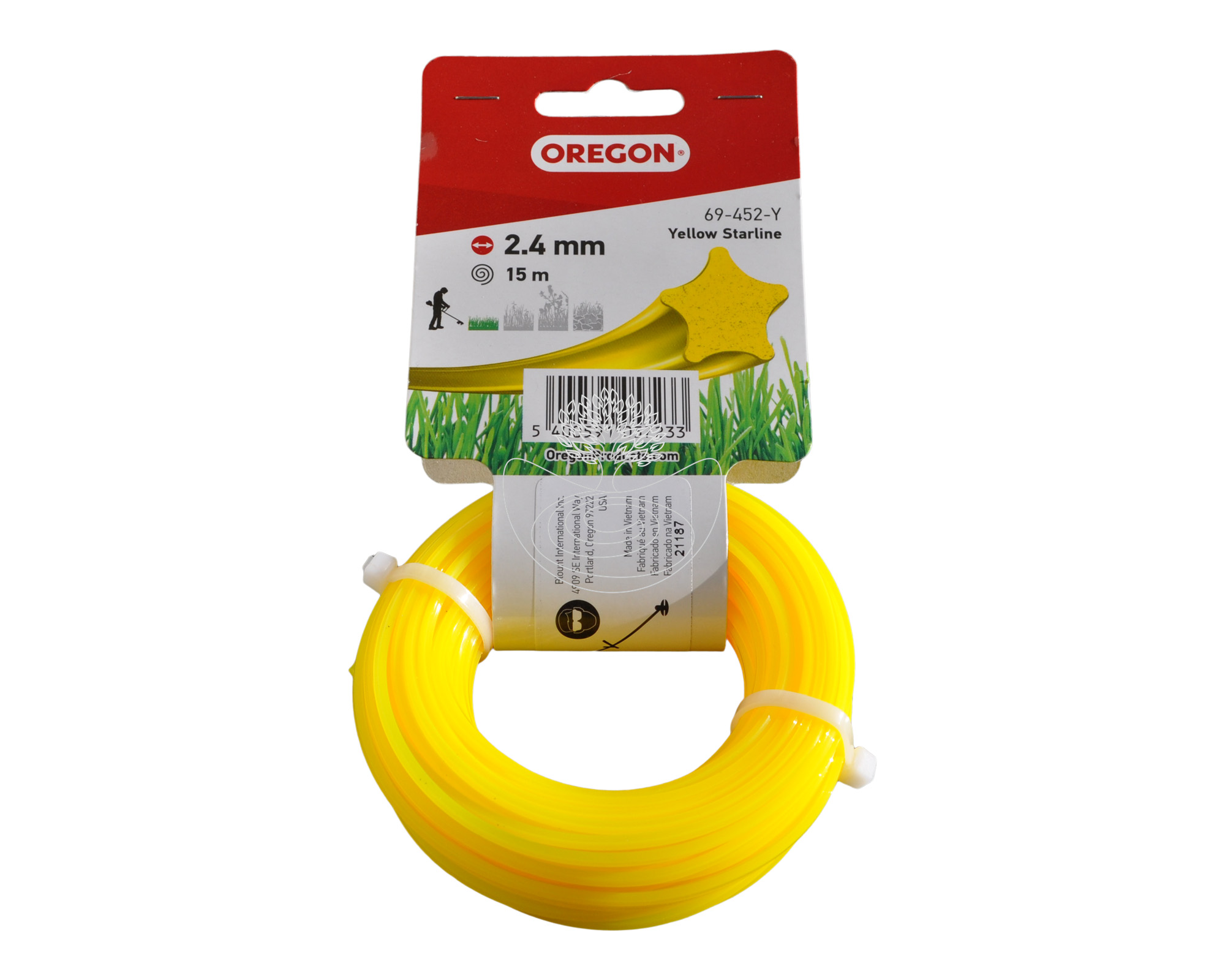 Oregon Yellow Starline 2,4 mm x 15 m
