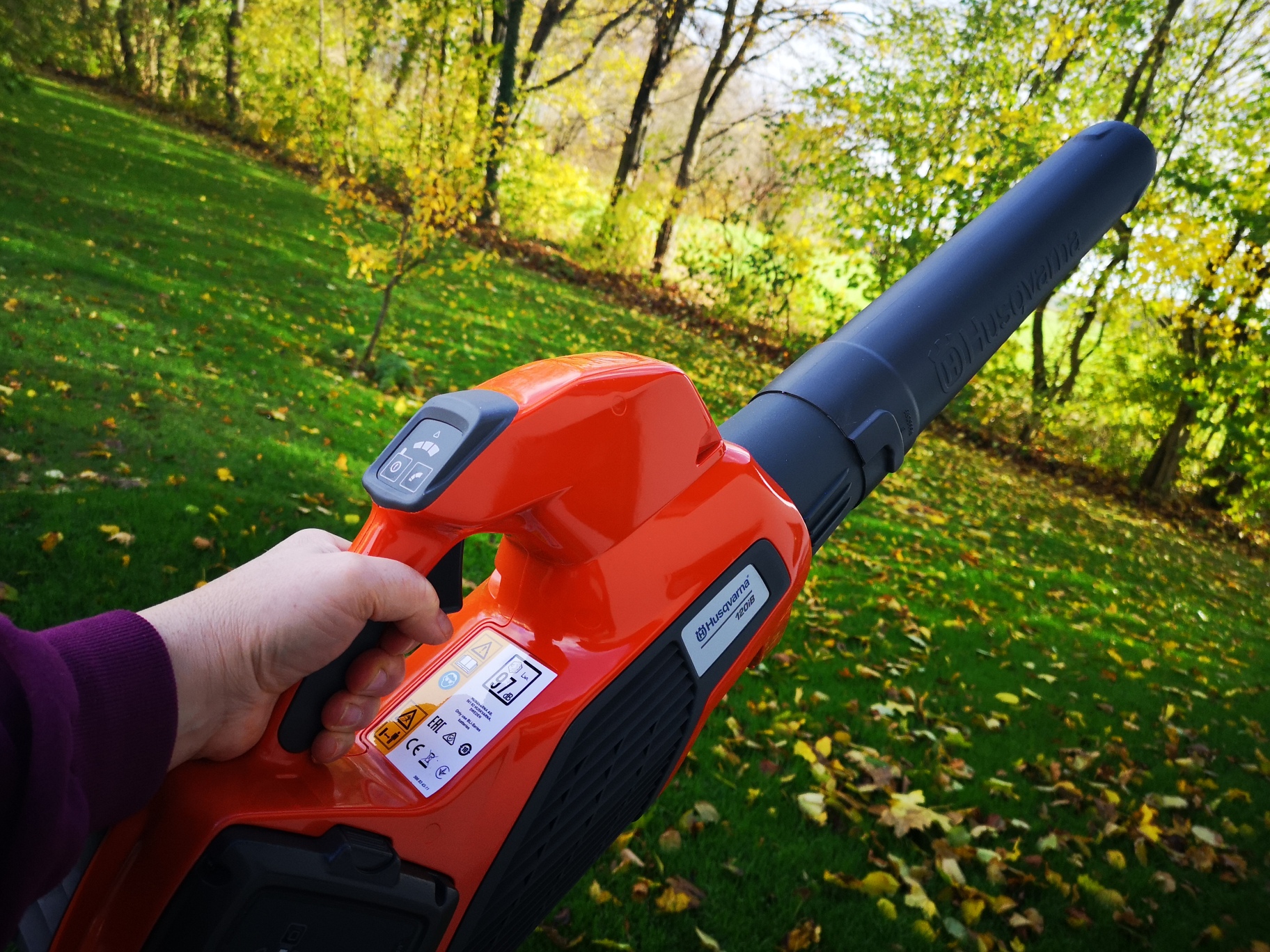 Husqvarna Akku-Blasgerät Set 120iB