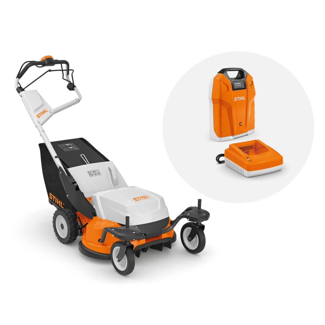 Stihl Akku-Rasenmäher RMA 765 V Set - AP-System
