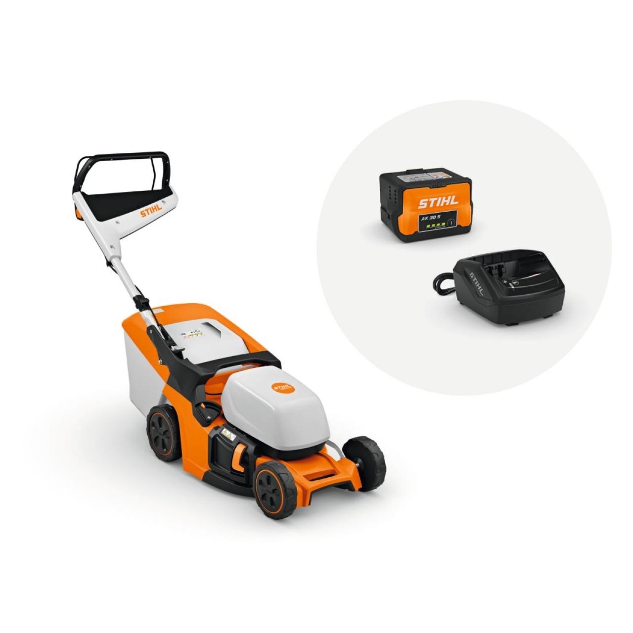 Stihl Akku-Rasenmäher RMA 443 Set