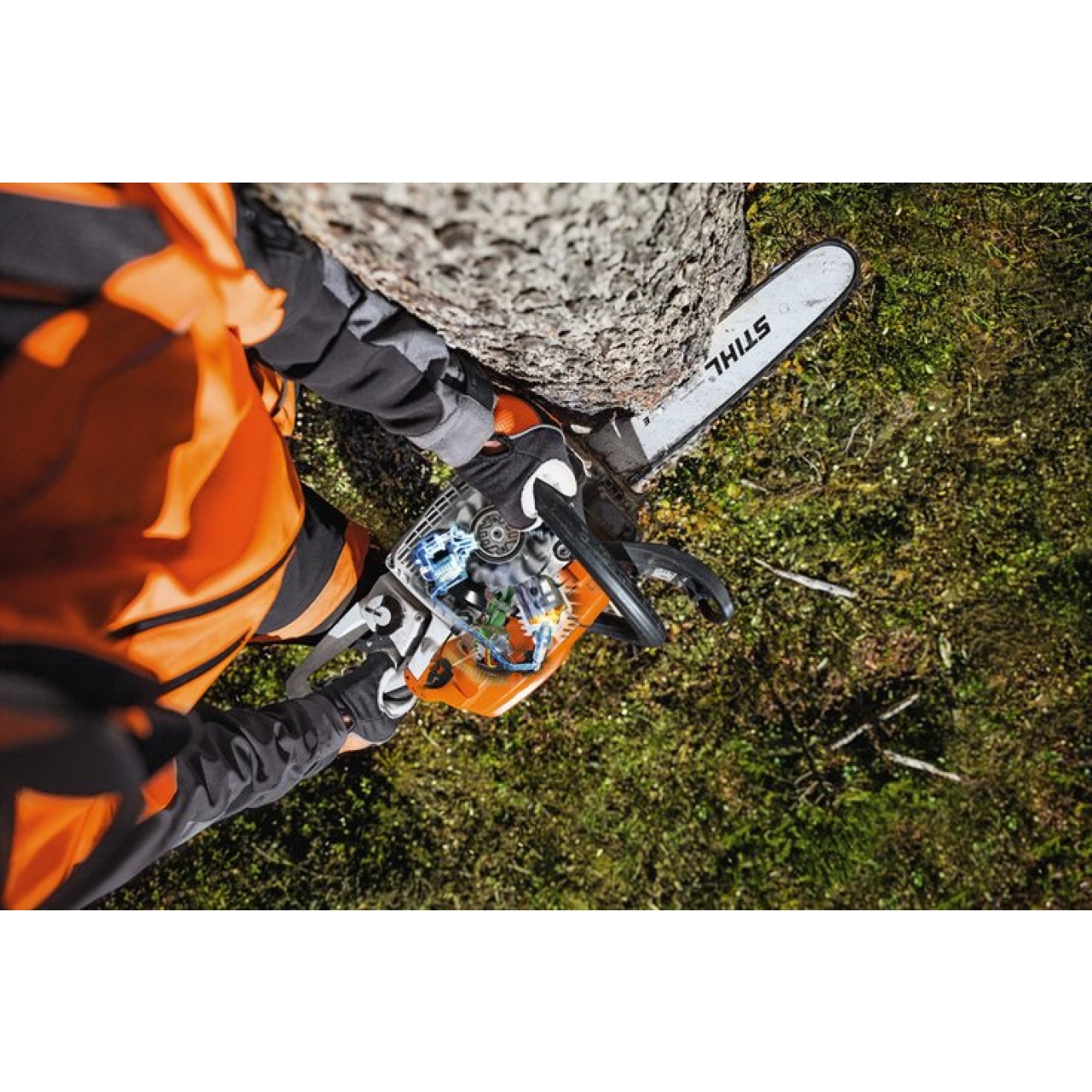 Stihl Benzin-Motorsäge MS 261 C-M (14")