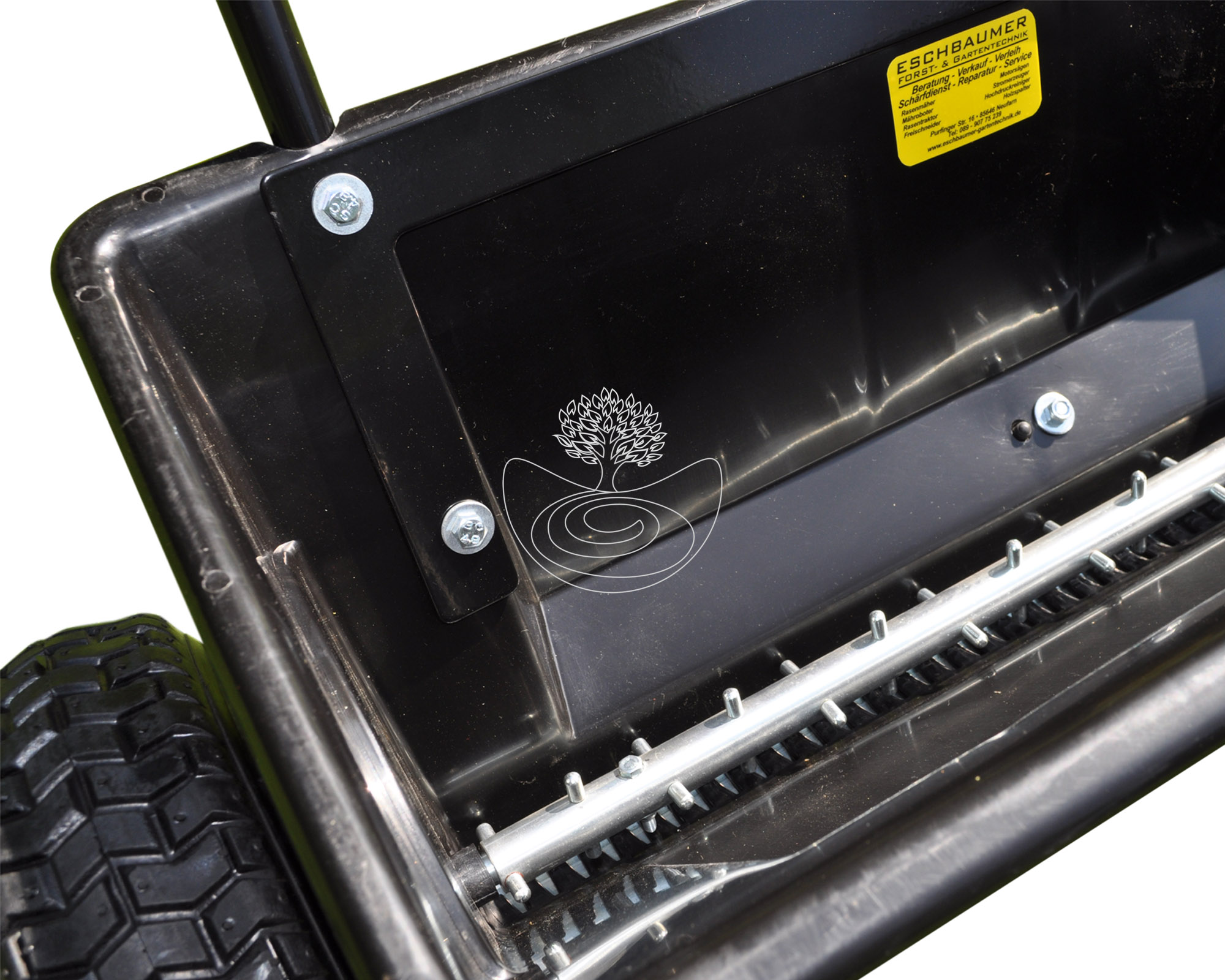 Esche Streuwagen Streuwalze