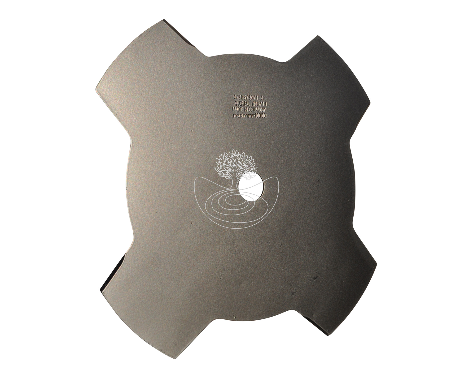 Esche Grasschneideblatt (4 Flügel) 255 mm mit 20mm Bohrung