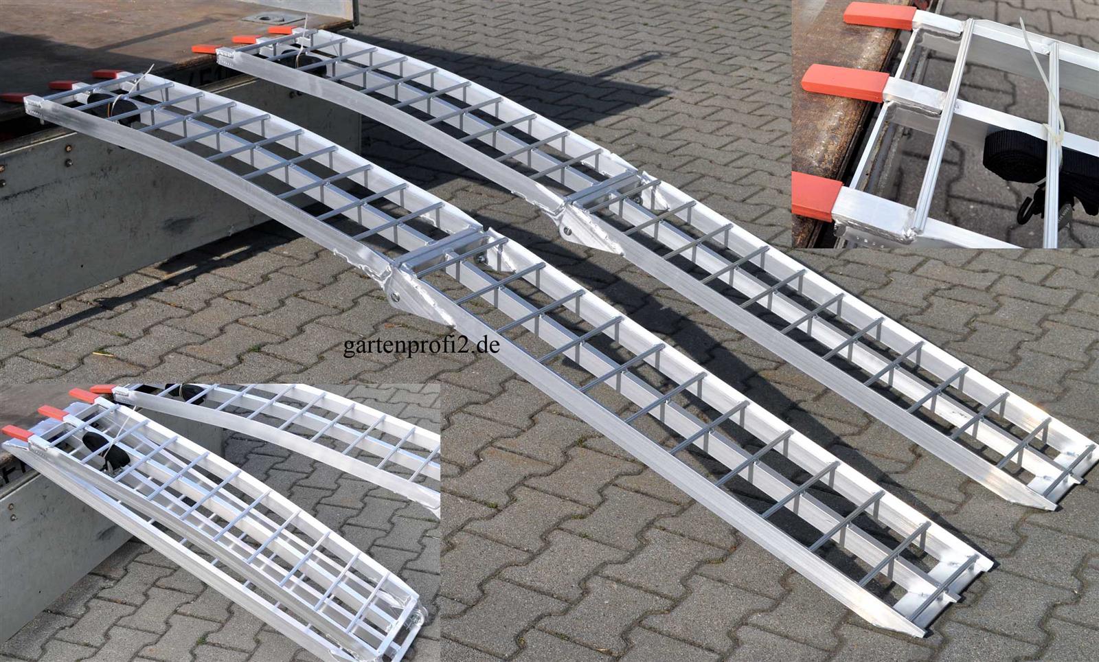 Auffahrrampe-Aluminium klappbare Verladeschienen