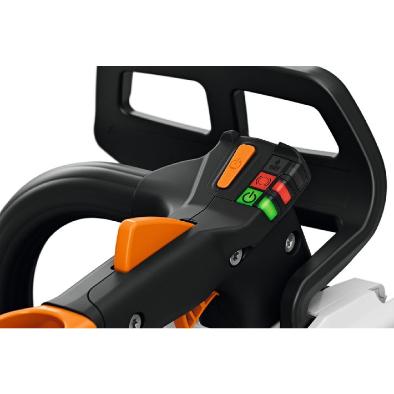 Stihl Akku-Motorsäge MSA 220 T 35 cm / 63 PS3 Schalter mit Bedienfeld