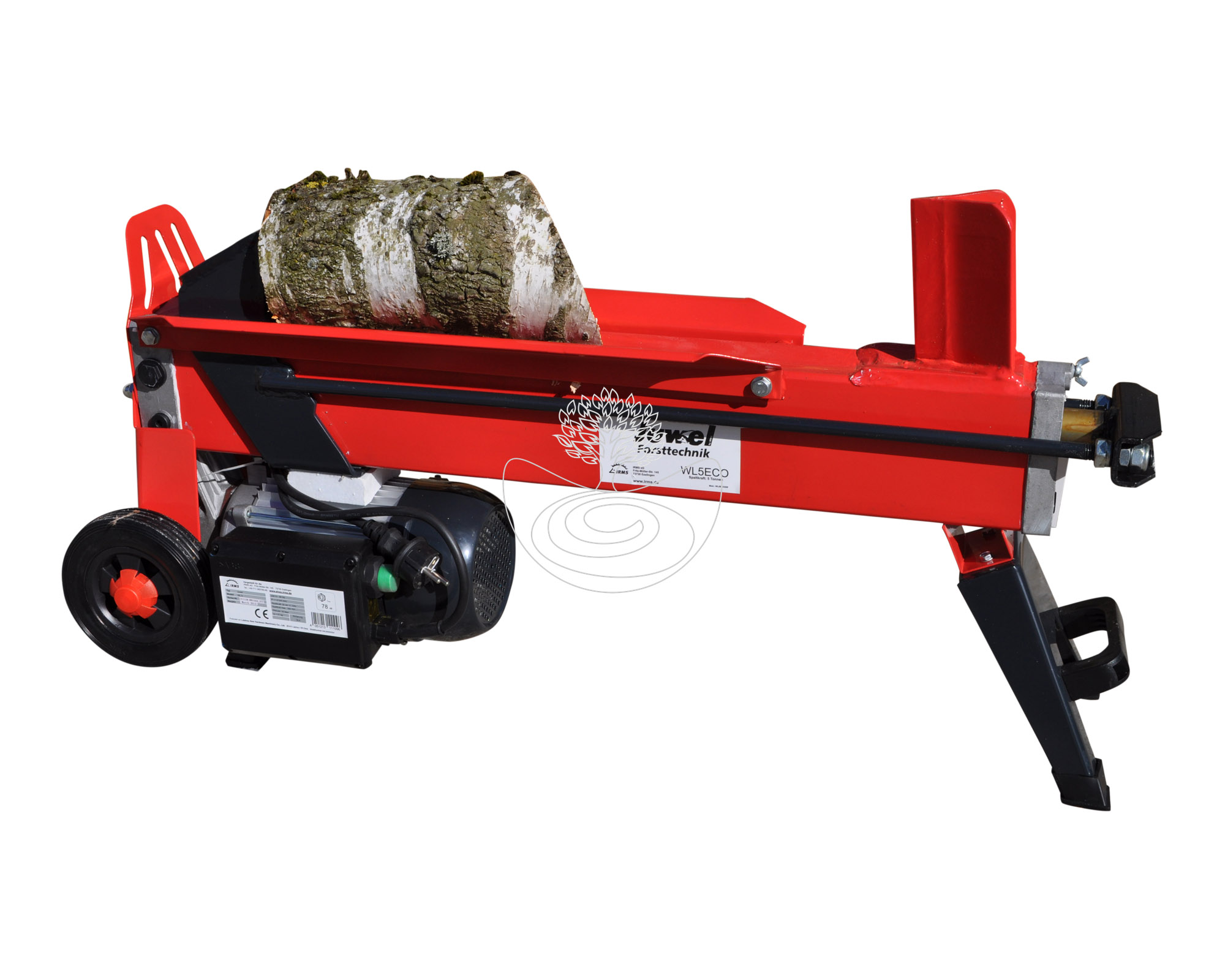 Greenbase Holzspalter 5t Spaltkraft Tischmodell Mietgerät