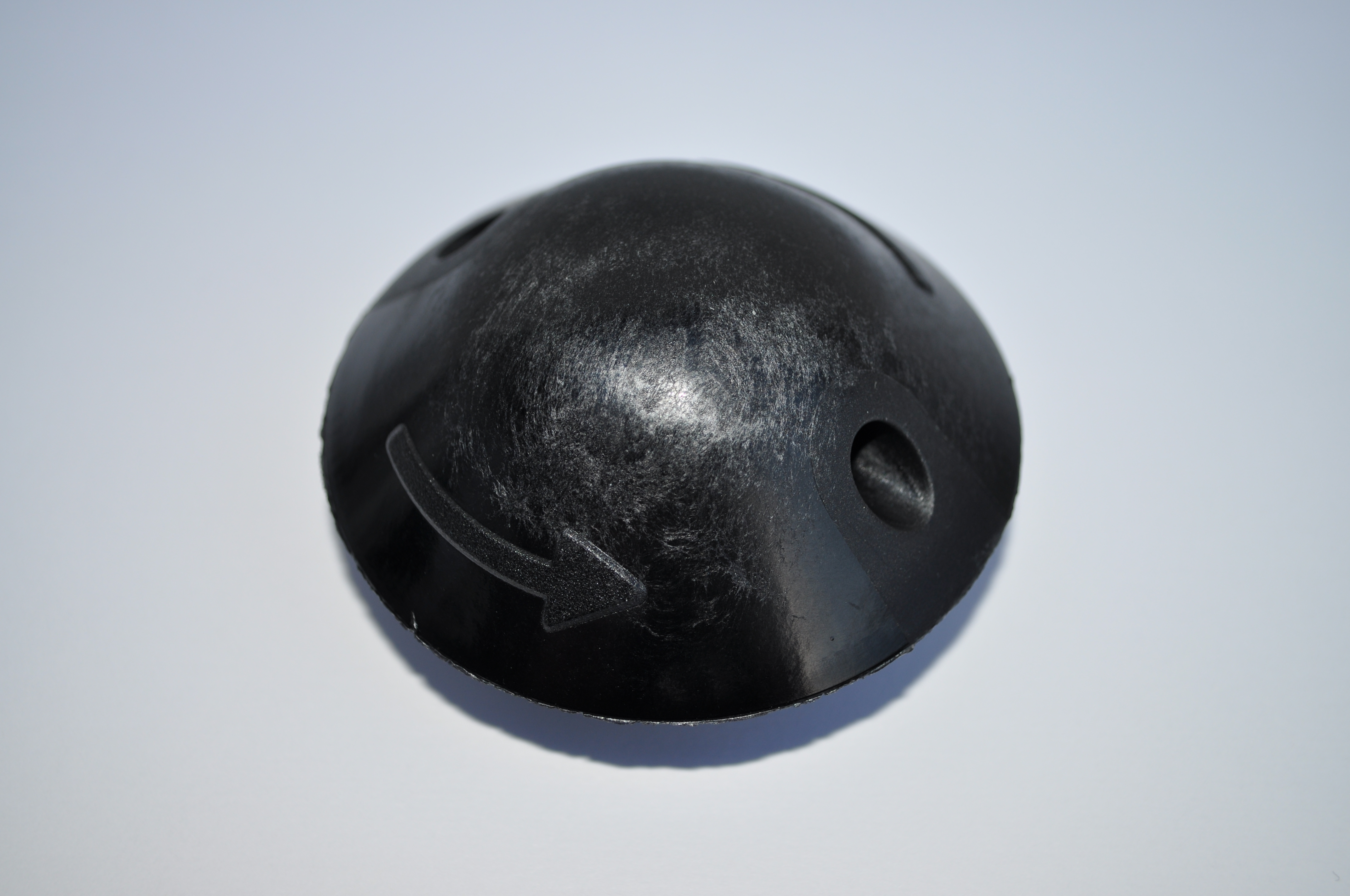 Tiger Ersatzkappe (Deckel schwarz) unten für Mähkopf Flash Cutter