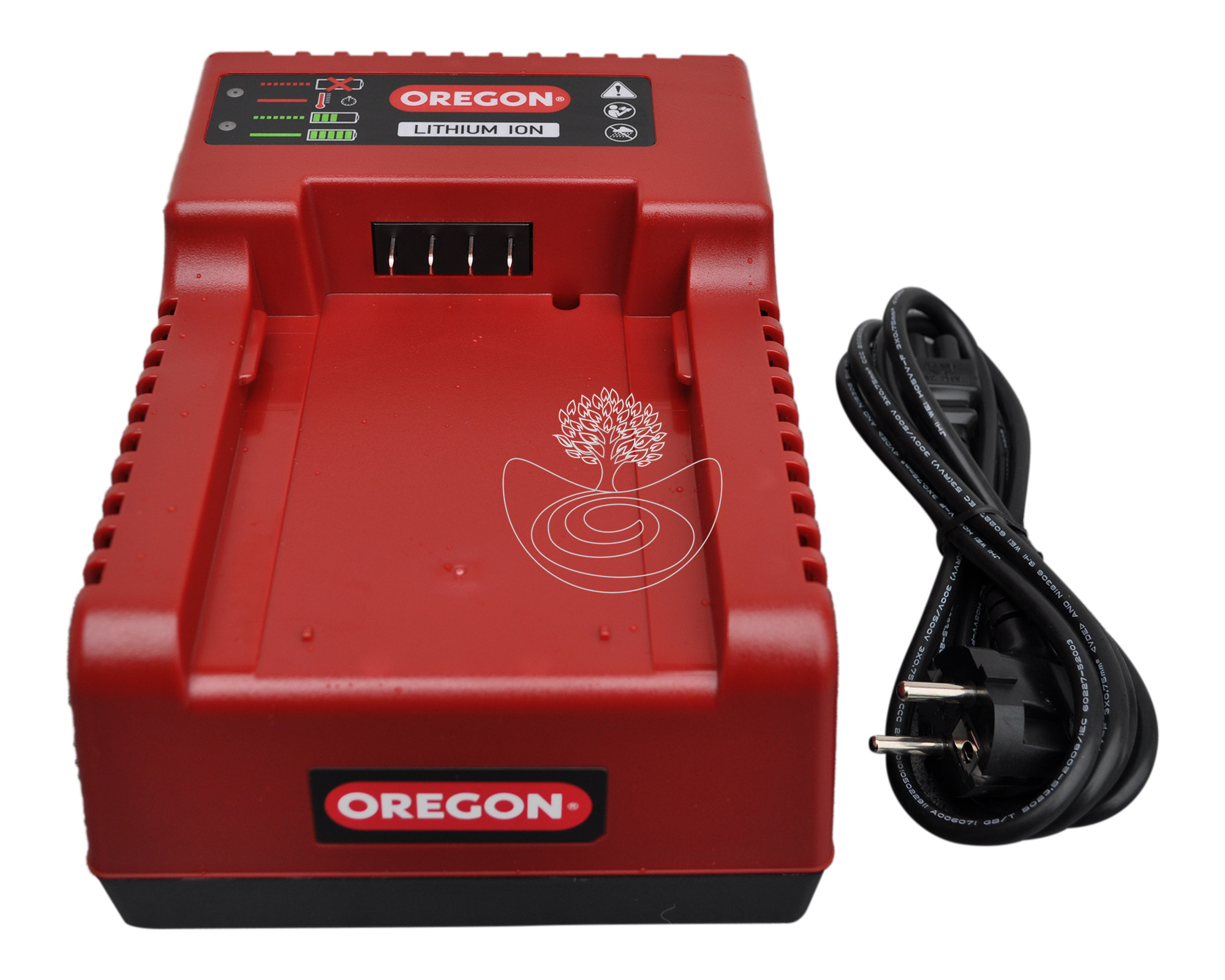Oregon Set Akku Blasgerät BL300 36V Schnell-Ladegerät C750 Akku B650E