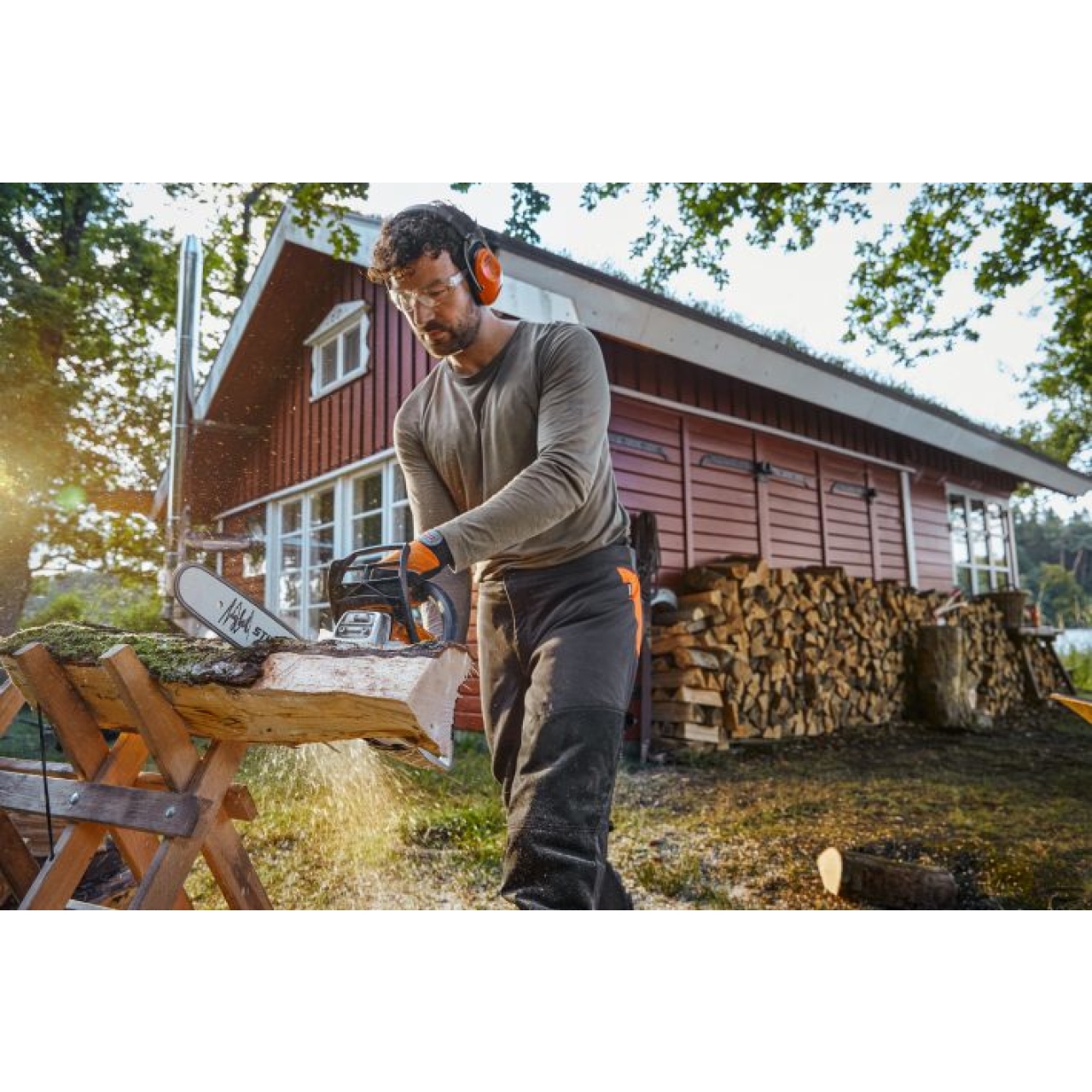 Stihl Benzin-Motorsäge MS 162