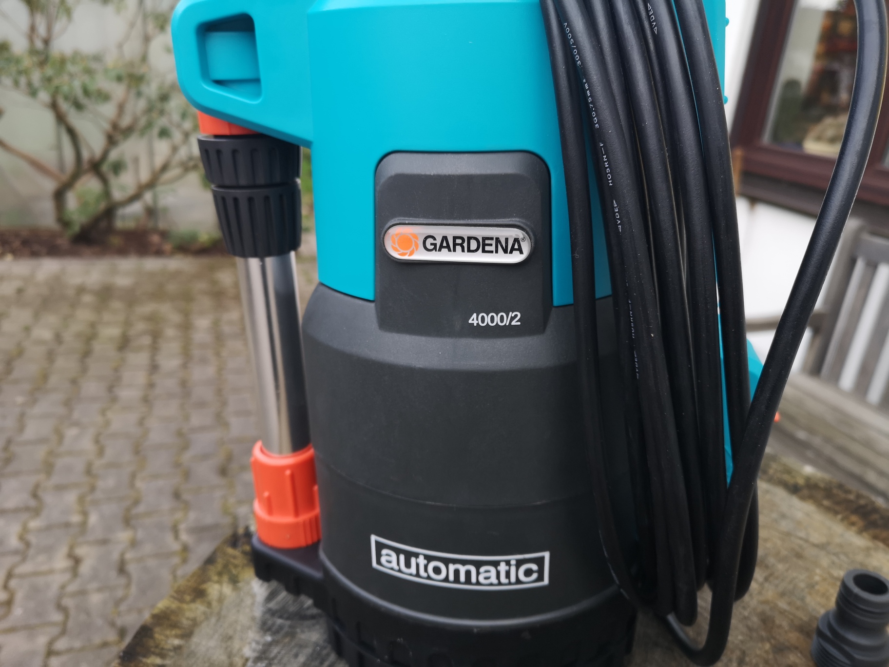 Gardena Regenfasspumpe Comfort 4000/2 automatic 500W