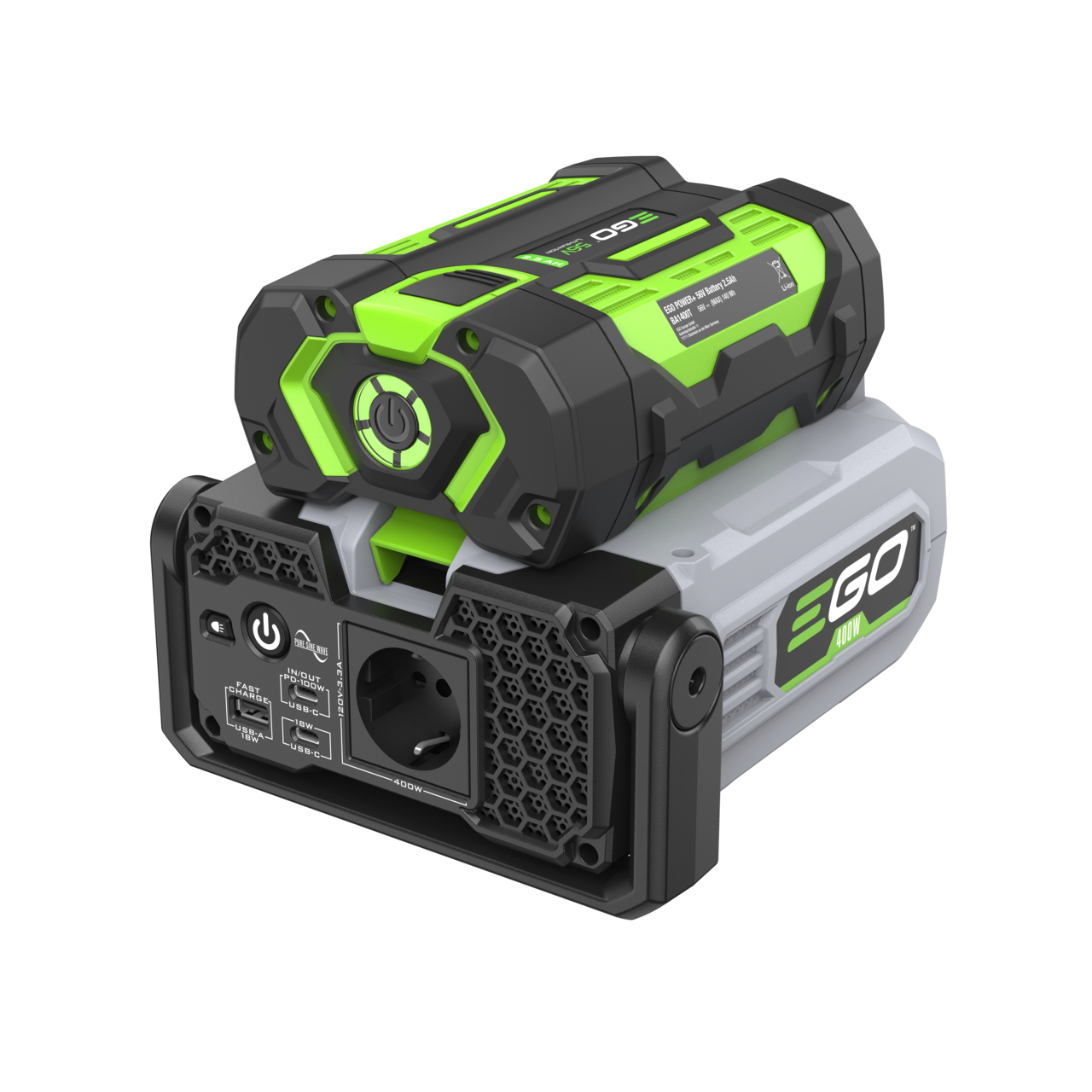 EGO Spannungswandler PAD5001E - 400 W - Kit