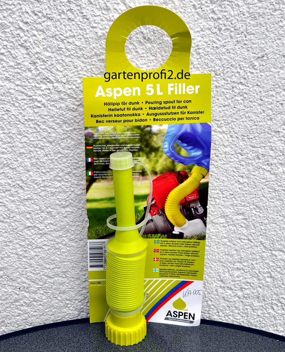 Aspen Ausgießer ausziebar Ausgussstutzen für Benzinkanister 5l